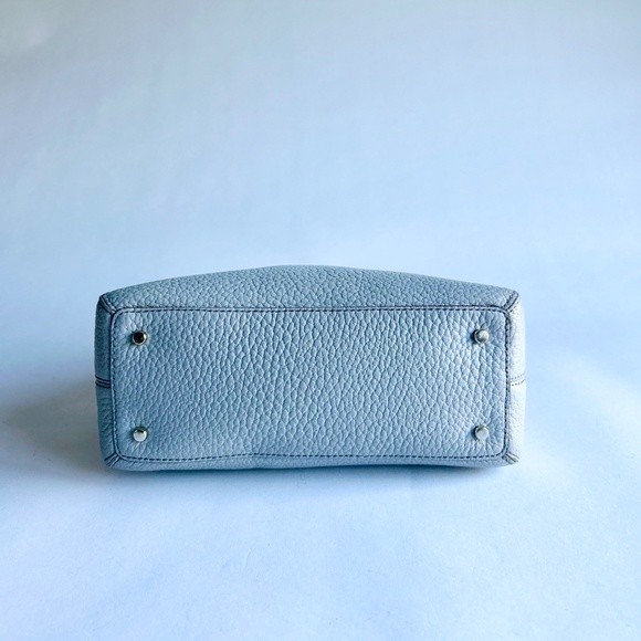 Kate Spade Grey Pebble Genuine Leather Tote - Picture 6 of 15